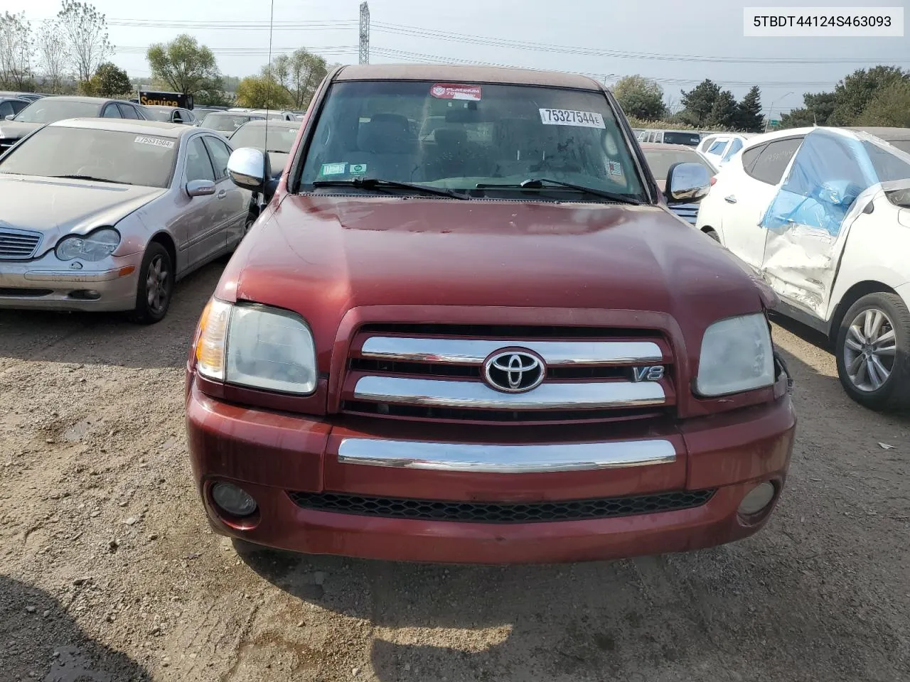 2004 Toyota Tundra Double Cab Sr5 VIN: 5TBDT44124S463093 Lot: 75327544