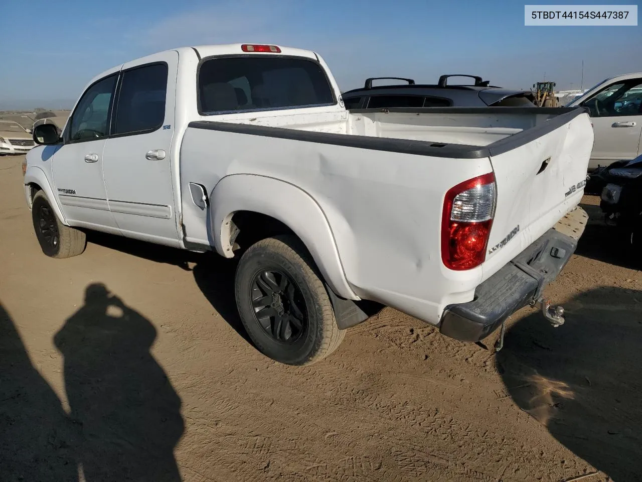 5TBDT44154S447387 2004 Toyota Tundra Double Cab Sr5