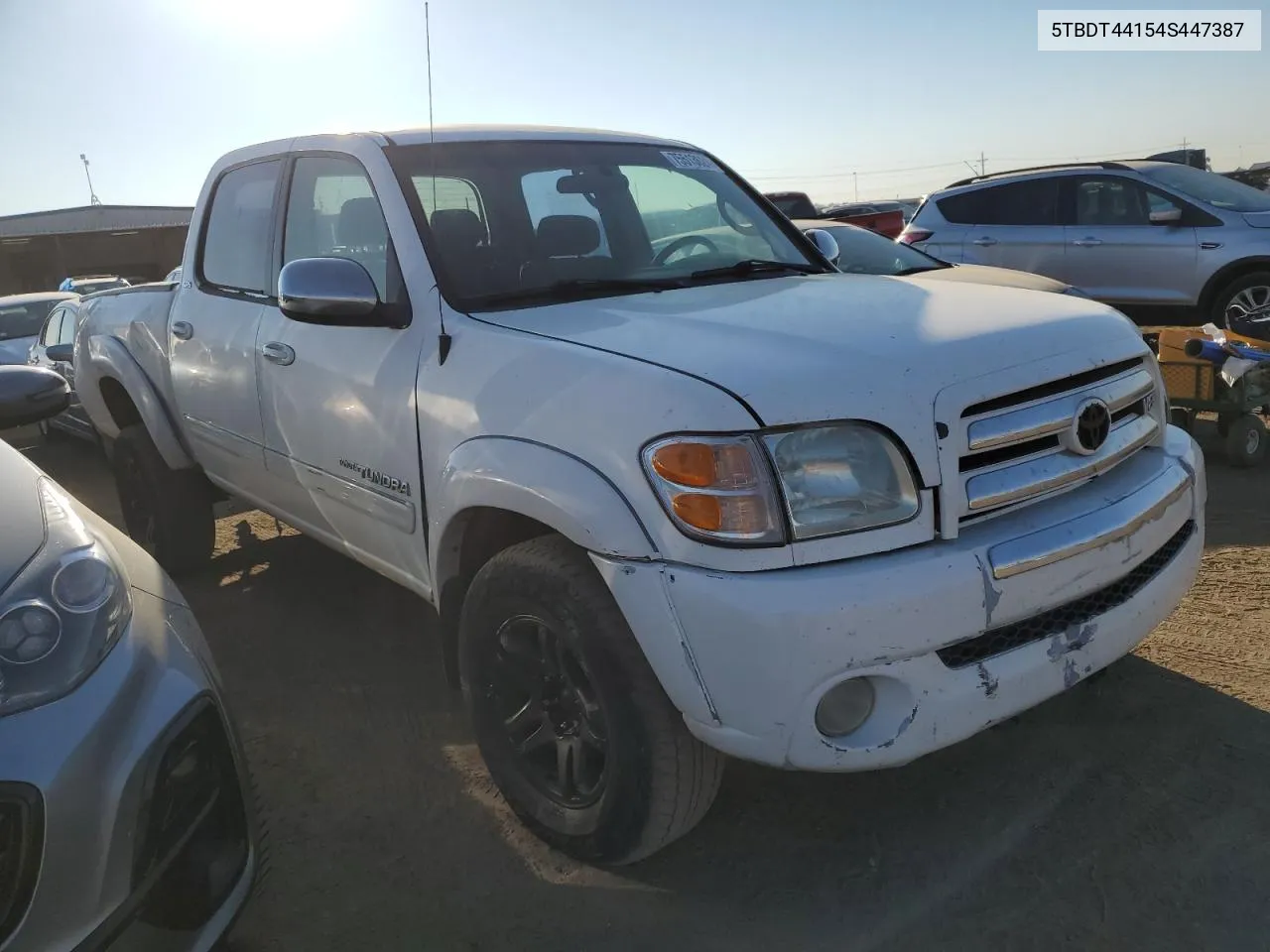 5TBDT44154S447387 2004 Toyota Tundra Double Cab Sr5