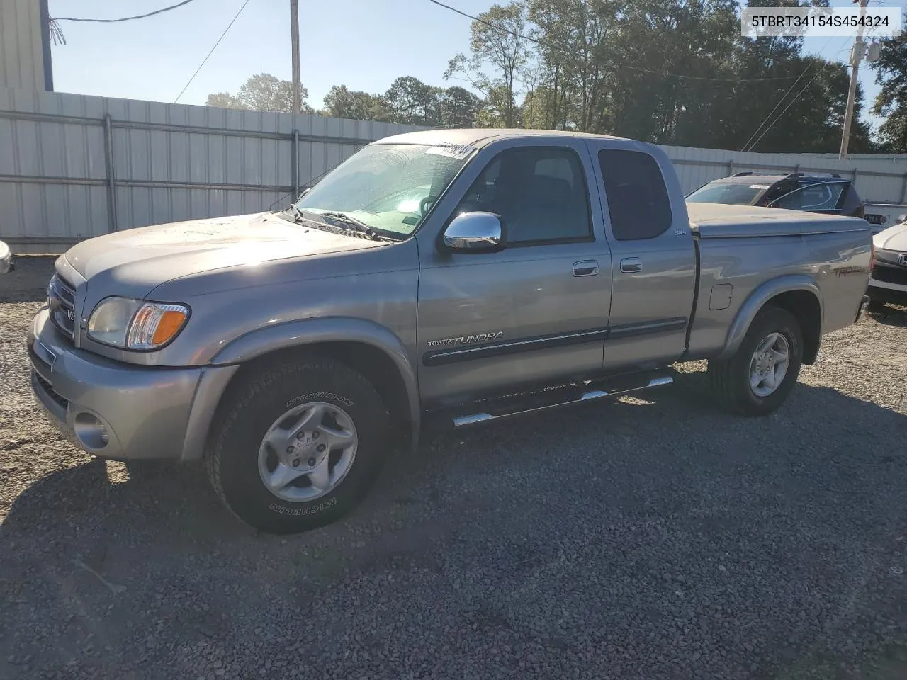 2004 Toyota Tundra Access Cab Sr5 VIN: 5TBRT34154S454324 Lot: 75552604