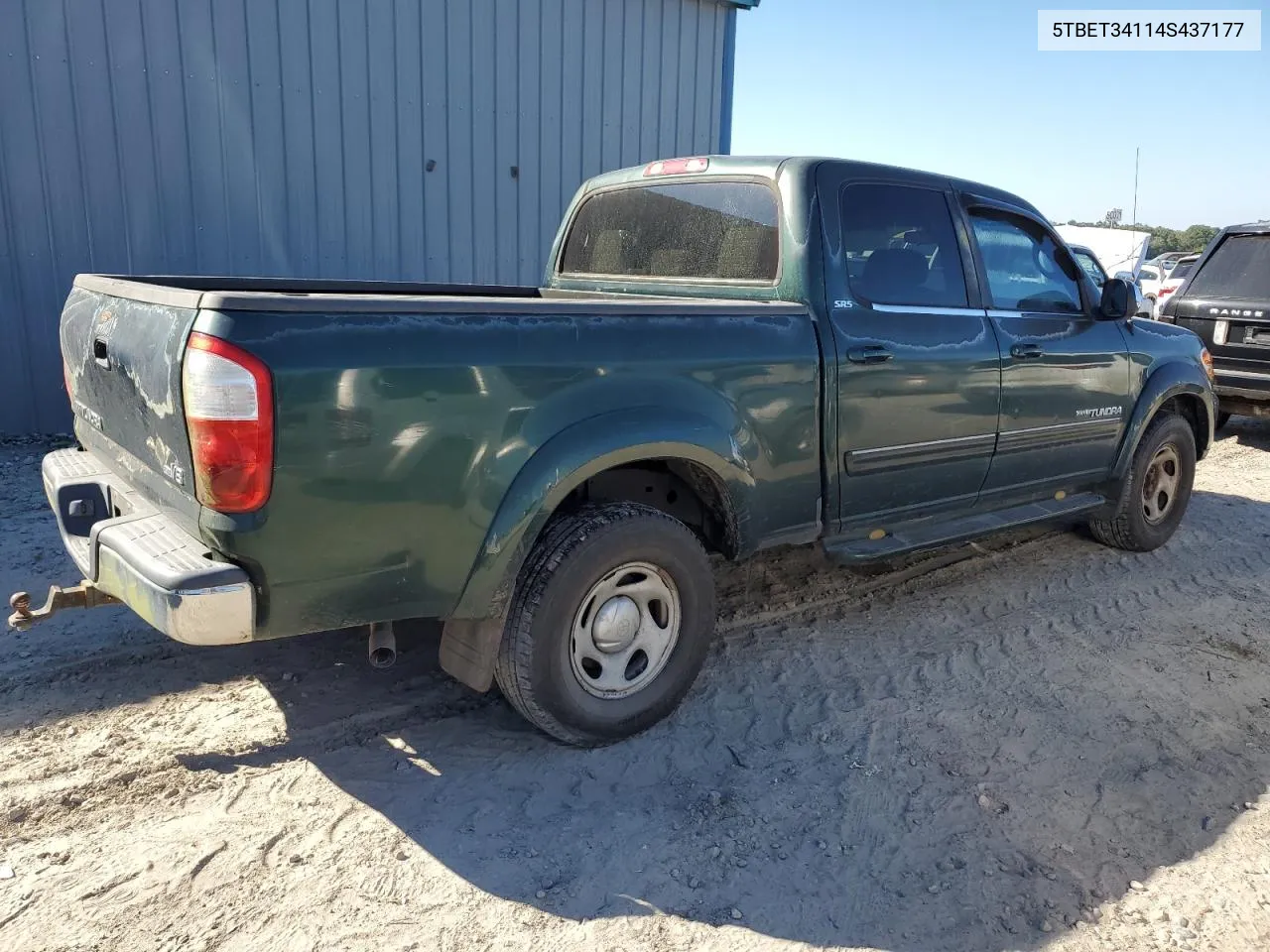 5TBET34114S437177 2004 Toyota Tundra Double Cab Sr5