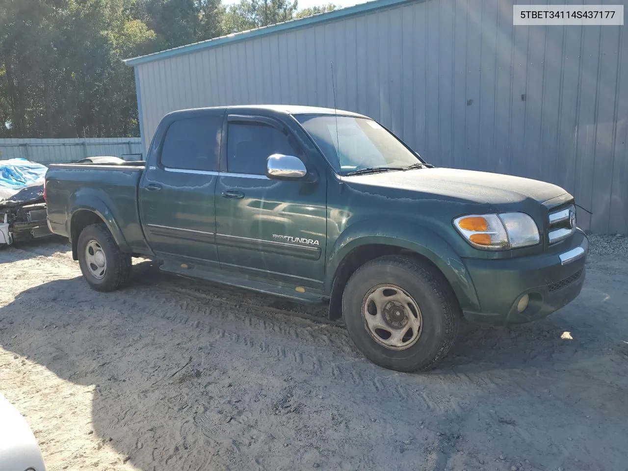 5TBET34114S437177 2004 Toyota Tundra Double Cab Sr5