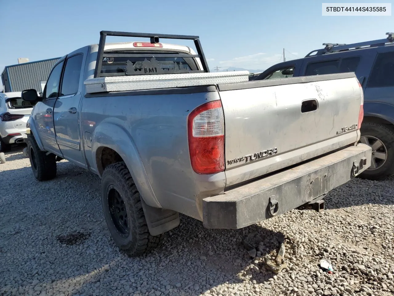 2004 Toyota Tundra Double Cab Sr5 VIN: 5TBDT44144S435585 Lot: 76011574