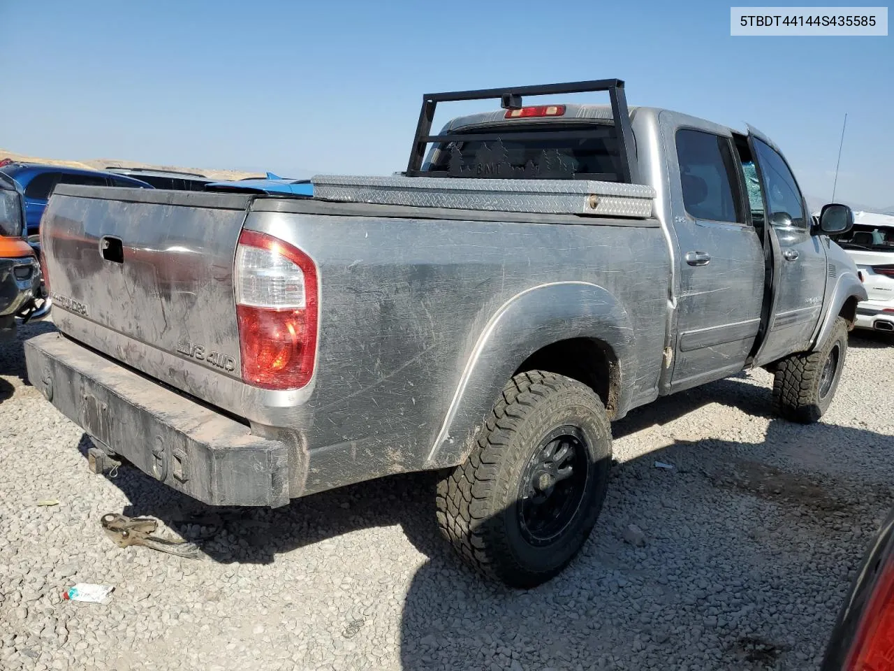 2004 Toyota Tundra Double Cab Sr5 VIN: 5TBDT44144S435585 Lot: 76011574