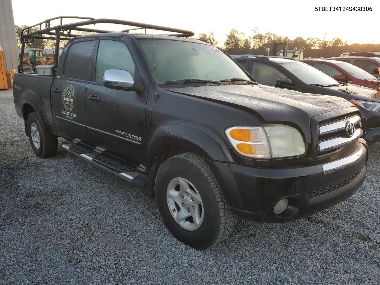 2004 Toyota Tundra Double Cab Sr5 VIN: 5TBET34124S438306 Lot: 76153664