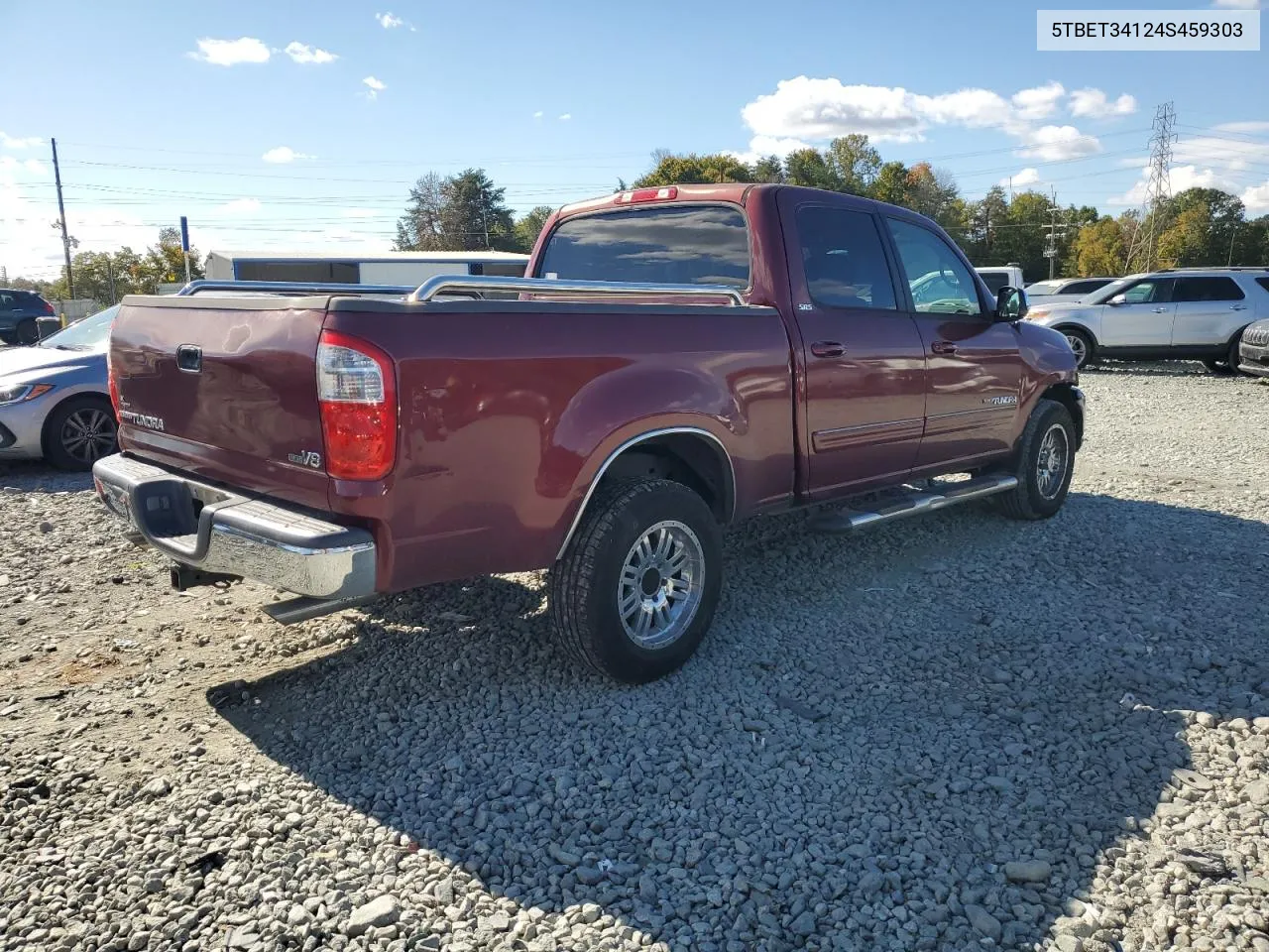 5TBET34124S459303 2004 Toyota Tundra Double Cab Sr5