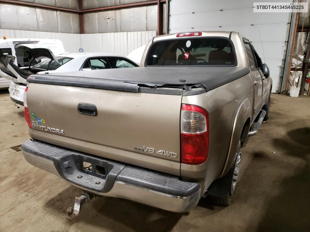 2004 Toyota Tundra Double Cab Sr5 VIN: 5TBDT44134S465225 Lot: 76616054