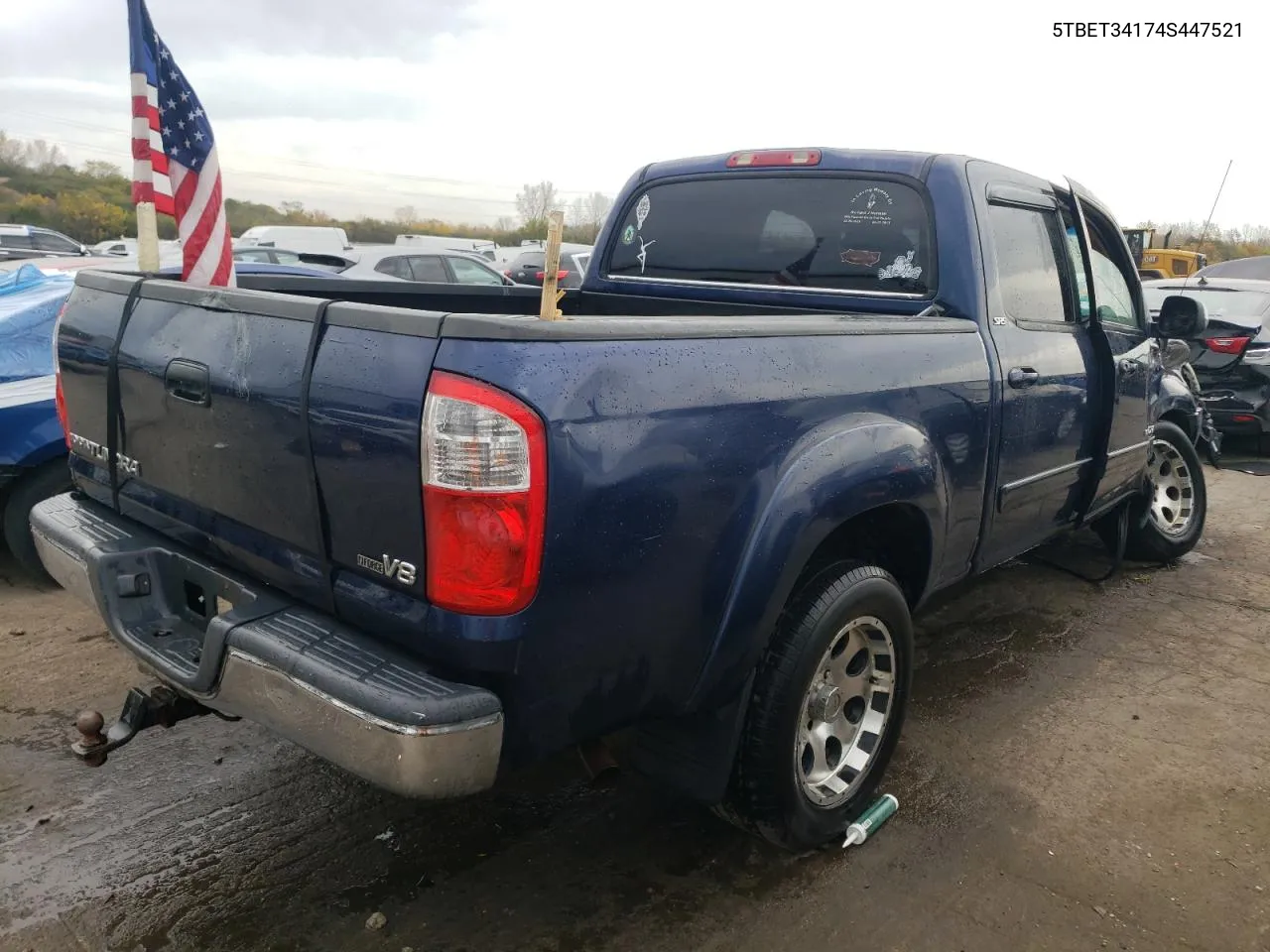 2004 Toyota Tundra Double Cab Sr5 VIN: 5TBET34174S447521 Lot: 77385734