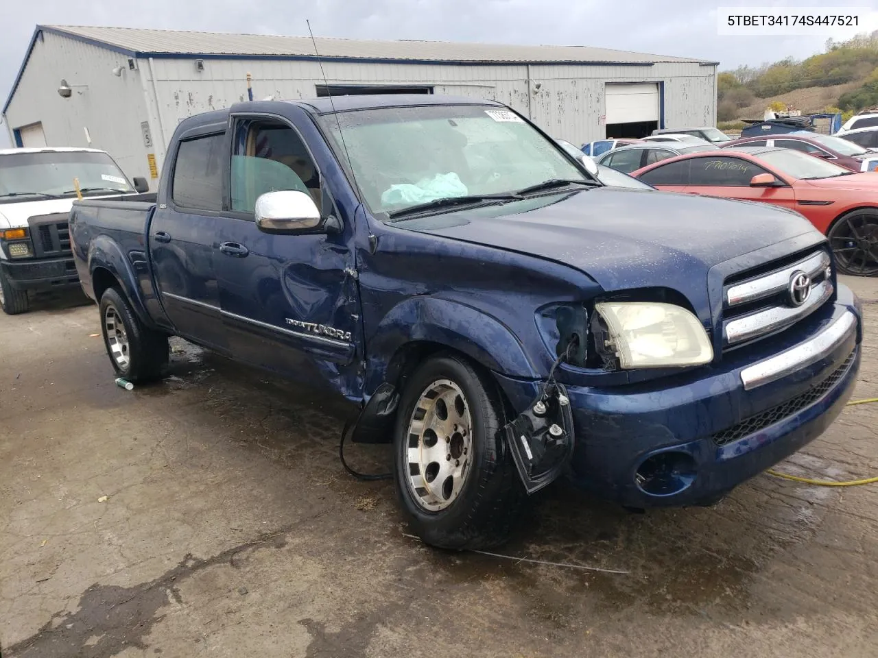 2004 Toyota Tundra Double Cab Sr5 VIN: 5TBET34174S447521 Lot: 77385734