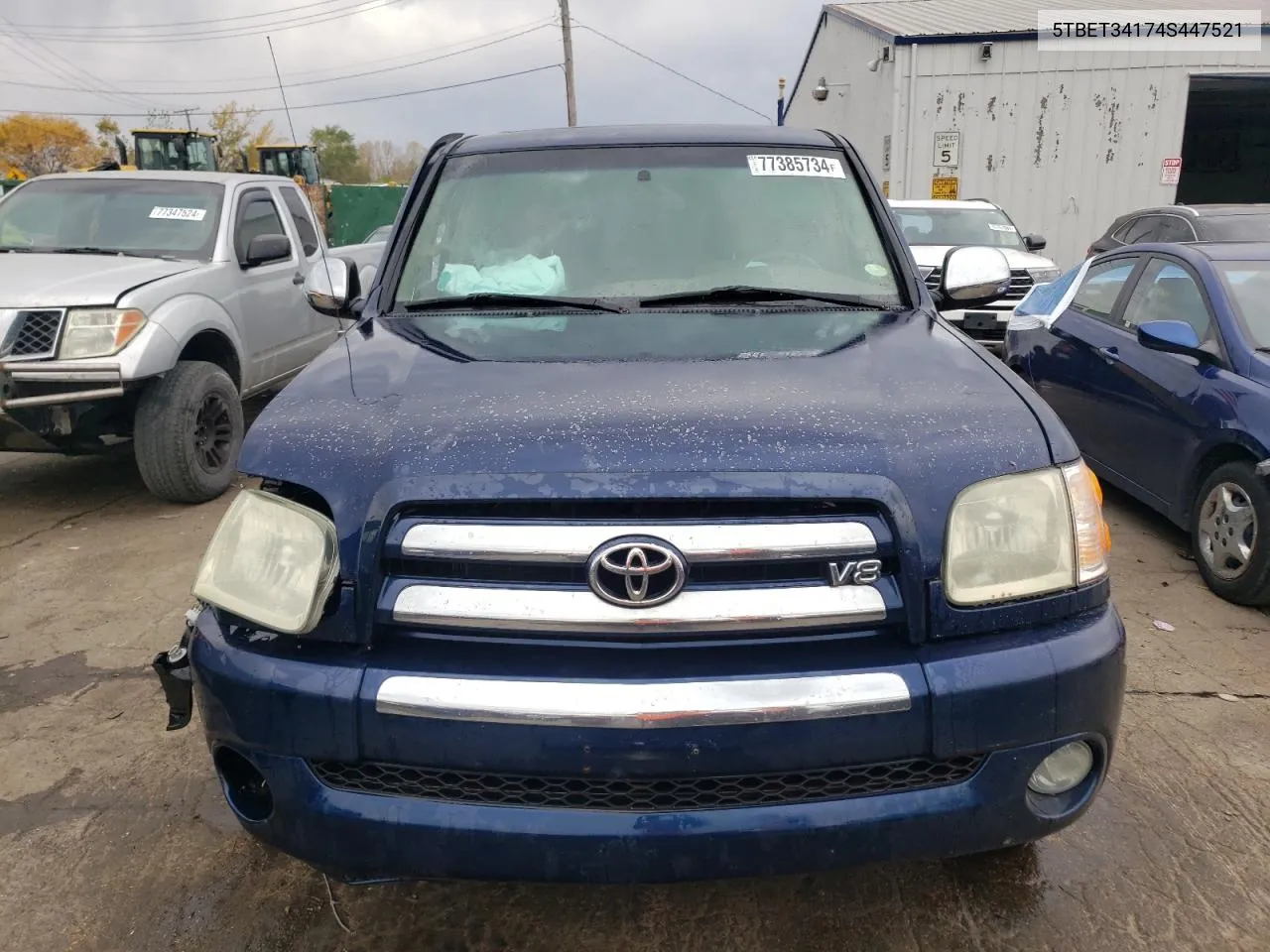 2004 Toyota Tundra Double Cab Sr5 VIN: 5TBET34174S447521 Lot: 77385734