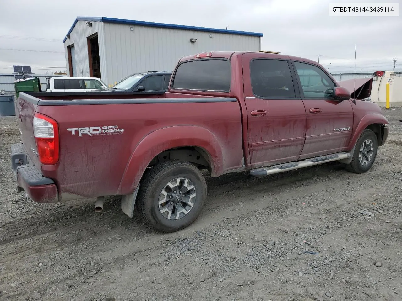 2004 Toyota Tundra Double Cab Limited VIN: 5TBDT48144S439114 Lot: 78265724