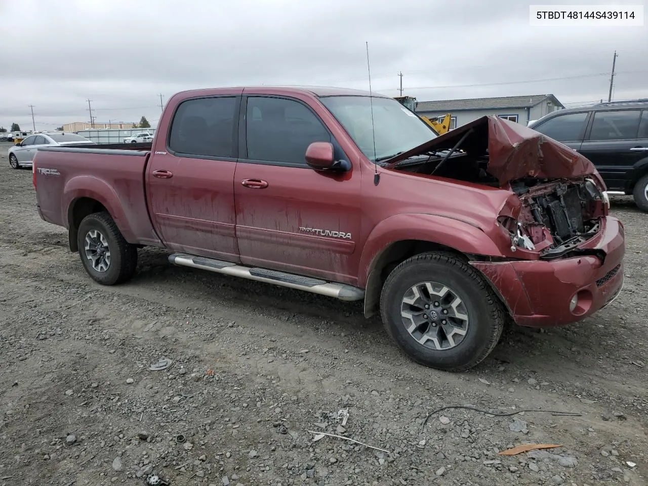 2004 Toyota Tundra Double Cab Limited VIN: 5TBDT48144S439114 Lot: 78265724