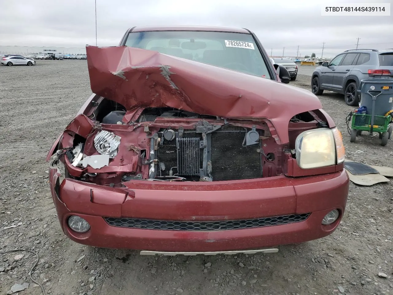 2004 Toyota Tundra Double Cab Limited VIN: 5TBDT48144S439114 Lot: 78265724