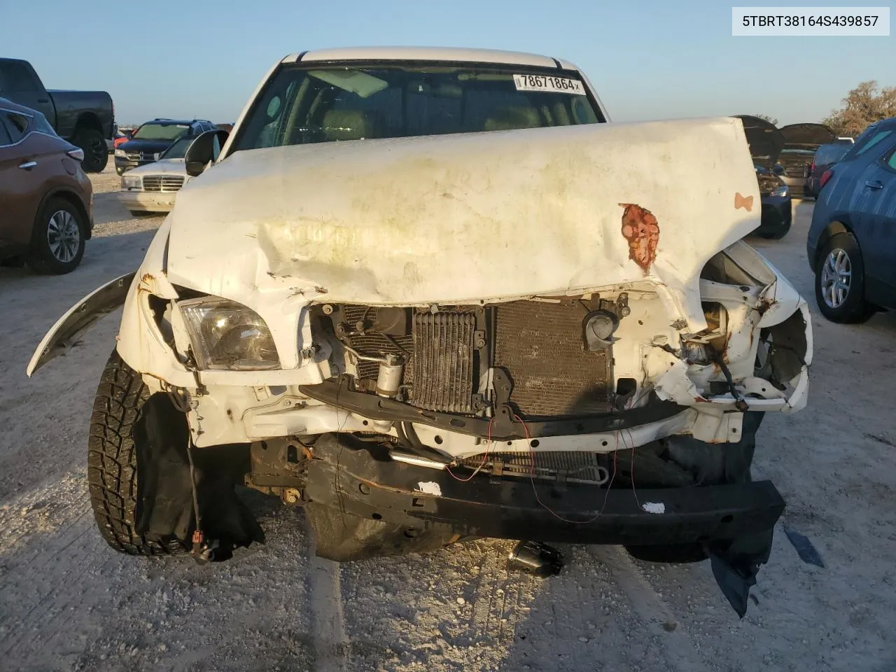 2004 Toyota Tundra Access Cab Limited VIN: 5TBRT38164S439857 Lot: 78671864