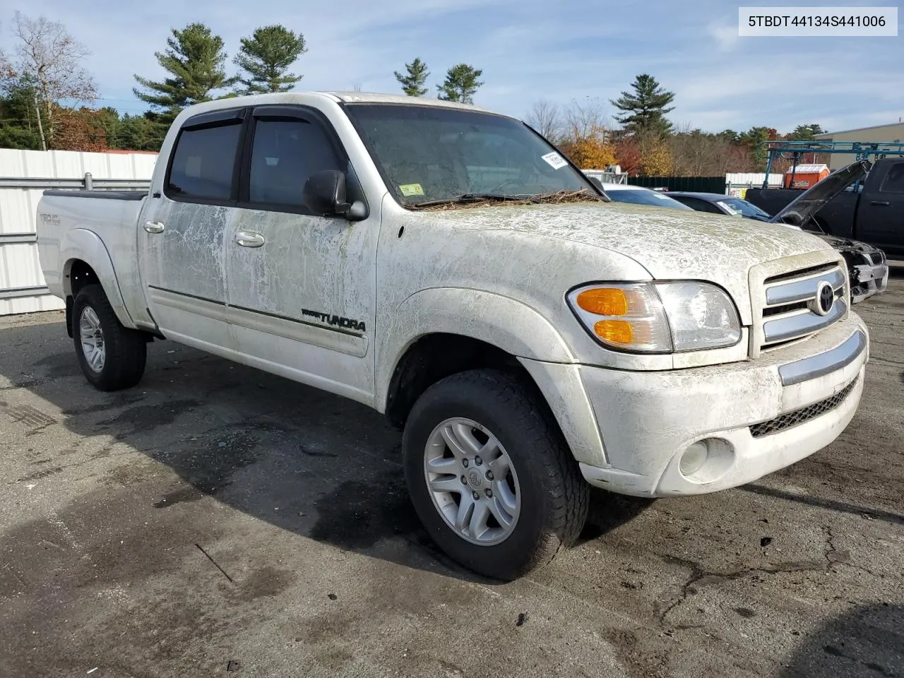 2004 Toyota Tundra Double Cab Sr5 VIN: 5TBDT44134S441006 Lot: 78696604