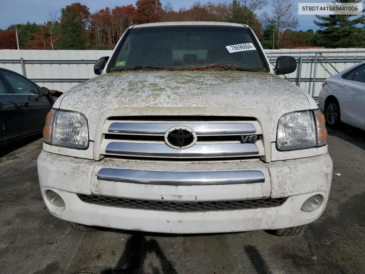 2004 Toyota Tundra Double Cab Sr5 VIN: 5TBDT44134S441006 Lot: 78696604