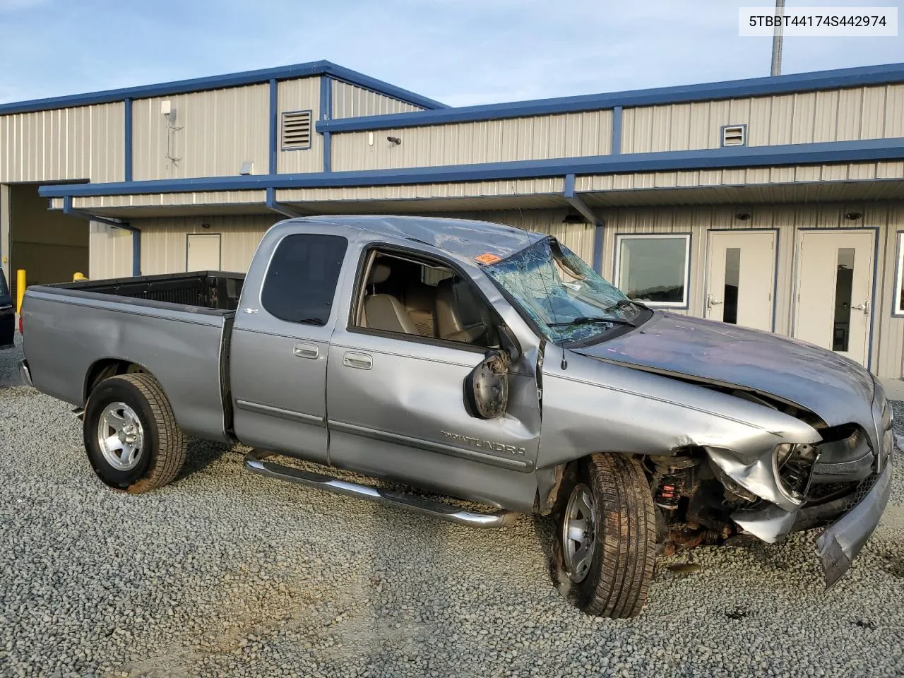 2004 Toyota Tundra Access Cab Sr5 VIN: 5TBBT44174S442974 Lot: 78924514