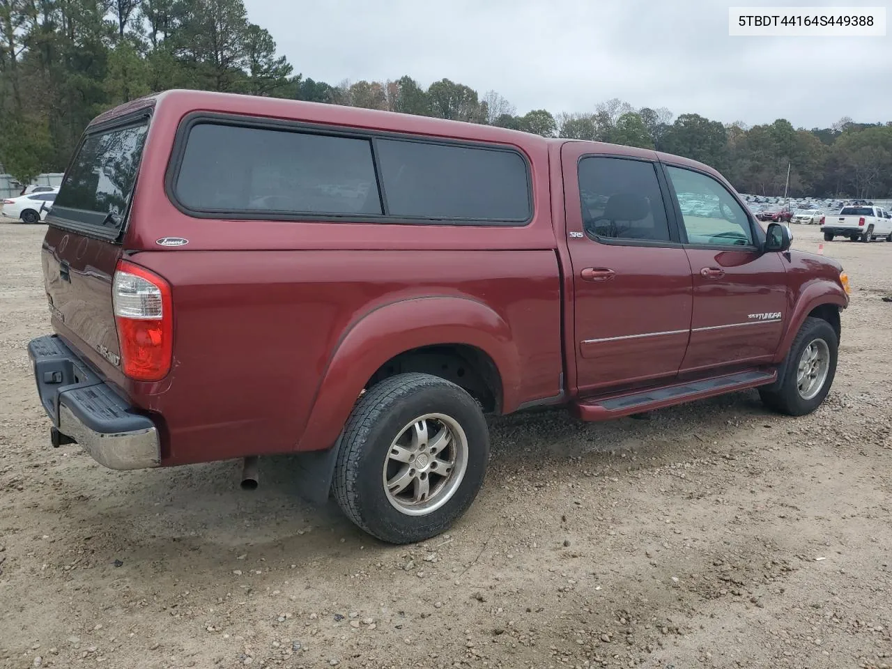 2004 Toyota Tundra Double Cab Sr5 VIN: 5TBDT44164S449388 Lot: 79019434