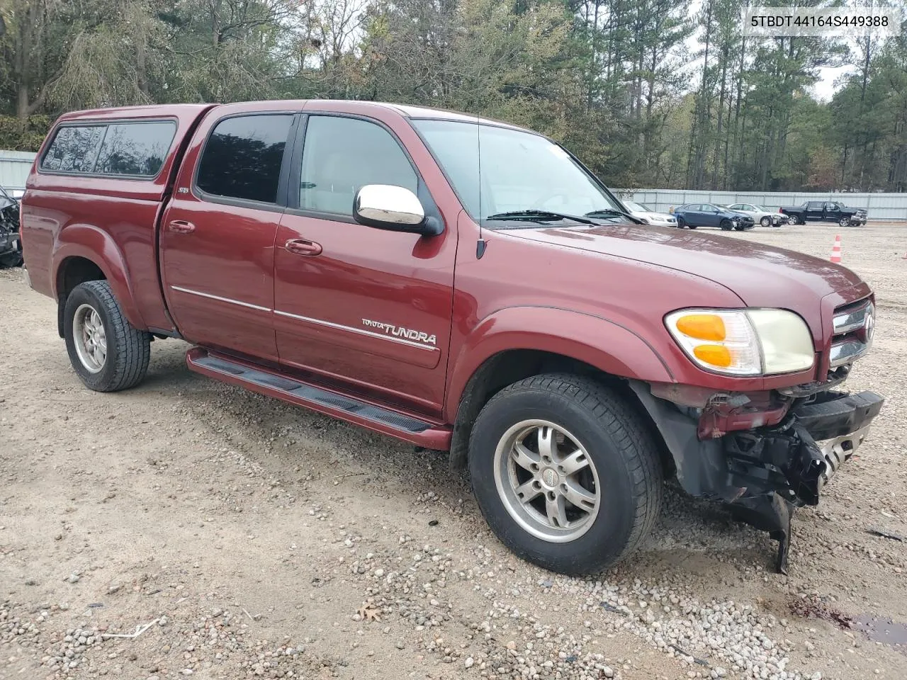 2004 Toyota Tundra Double Cab Sr5 VIN: 5TBDT44164S449388 Lot: 79019434