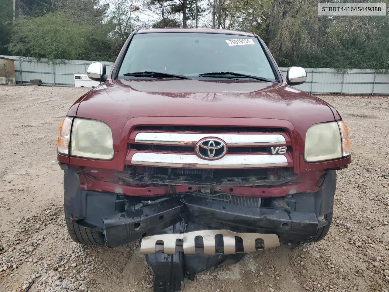 2004 Toyota Tundra Double Cab Sr5 VIN: 5TBDT44164S449388 Lot: 79019434