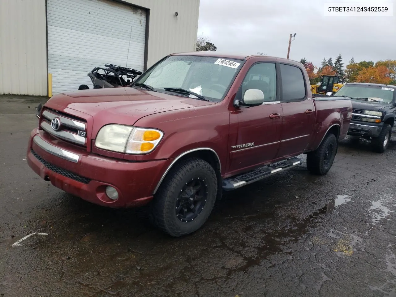 2004 Toyota Tundra Double Cab Sr5 VIN: 5TBET34124S452559 Lot: 79082664