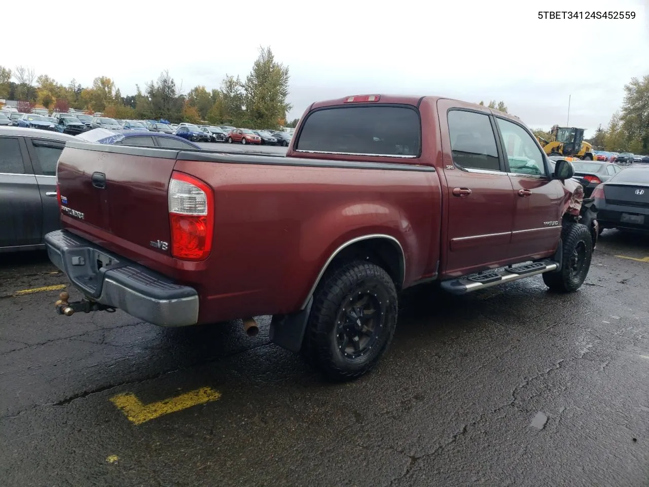 2004 Toyota Tundra Double Cab Sr5 VIN: 5TBET34124S452559 Lot: 79082664