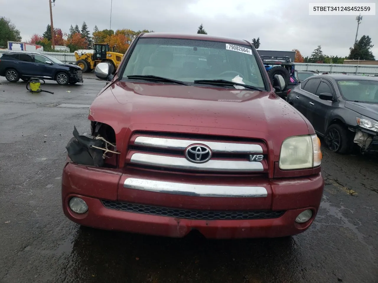 2004 Toyota Tundra Double Cab Sr5 VIN: 5TBET34124S452559 Lot: 79082664