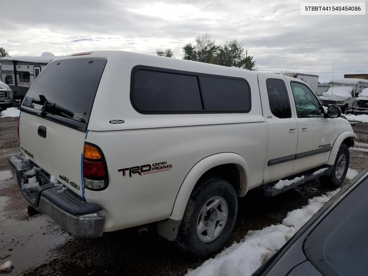 2004 Toyota Tundra Access Cab Sr5 VIN: 5TBBT44154S454086 Lot: 79468124