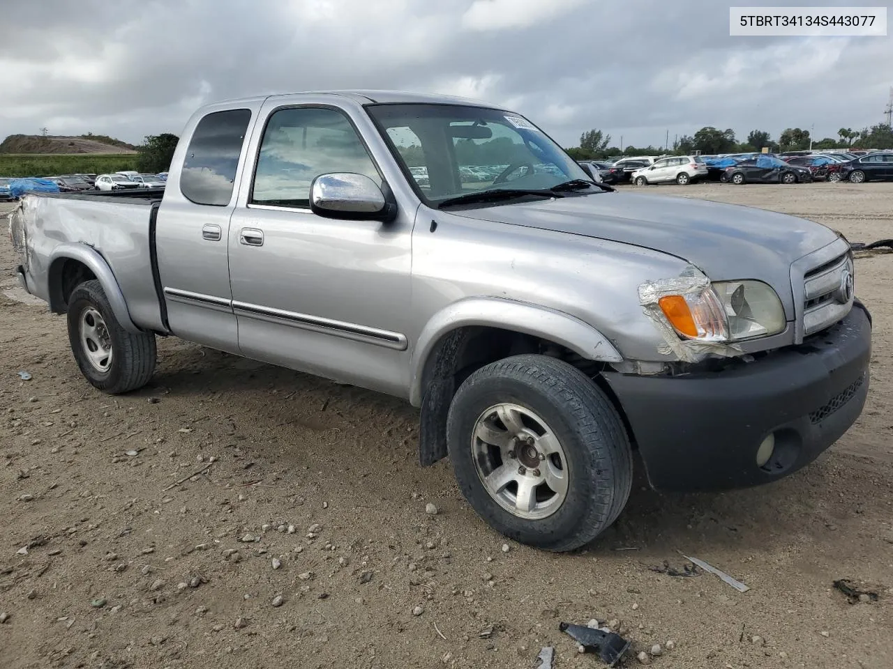 2004 Toyota Tundra Access Cab Sr5 VIN: 5TBRT34134S443077 Lot: 79520874