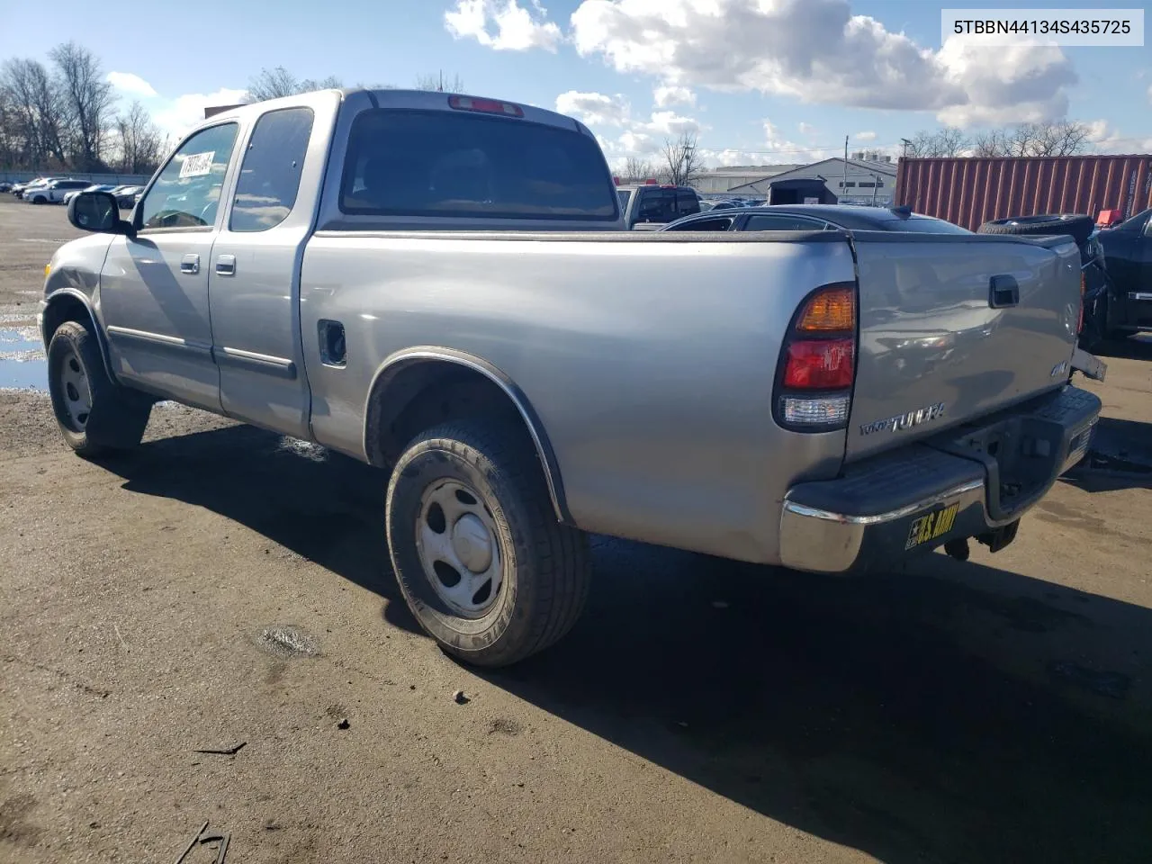 2004 Toyota Tundra Access Cab Sr5 VIN: 5TBBN44134S435725 Lot: 79770464