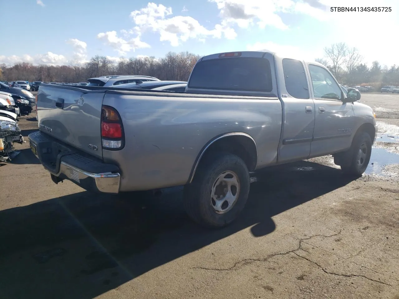 2004 Toyota Tundra Access Cab Sr5 VIN: 5TBBN44134S435725 Lot: 79770464