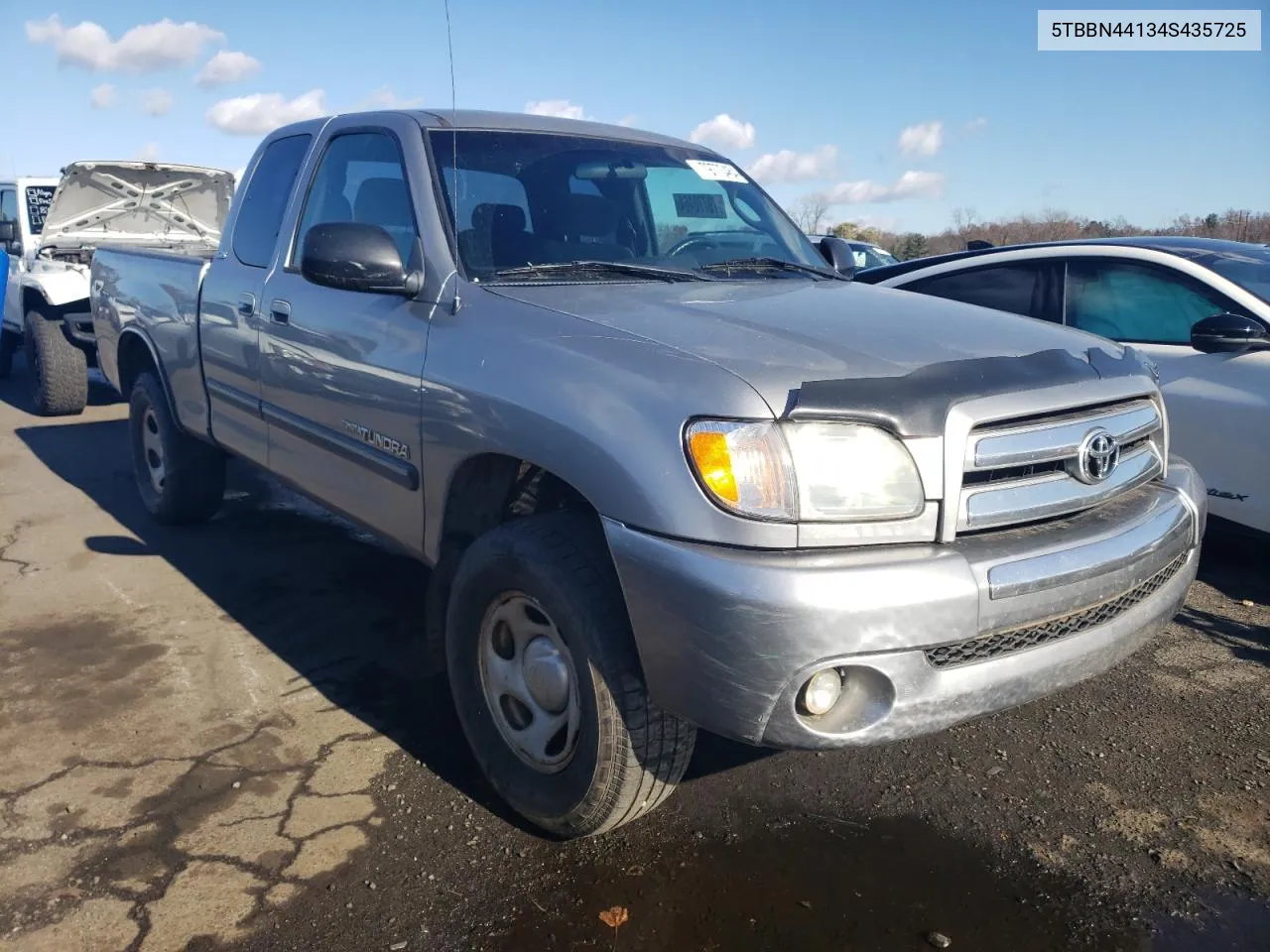 2004 Toyota Tundra Access Cab Sr5 VIN: 5TBBN44134S435725 Lot: 79770464