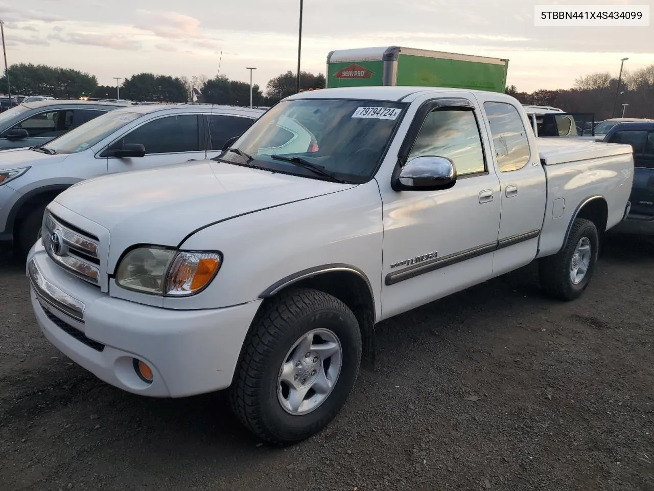 2004 Toyota Tundra Access Cab Sr5 VIN: 5TBBN441X4S434099 Lot: 79794724