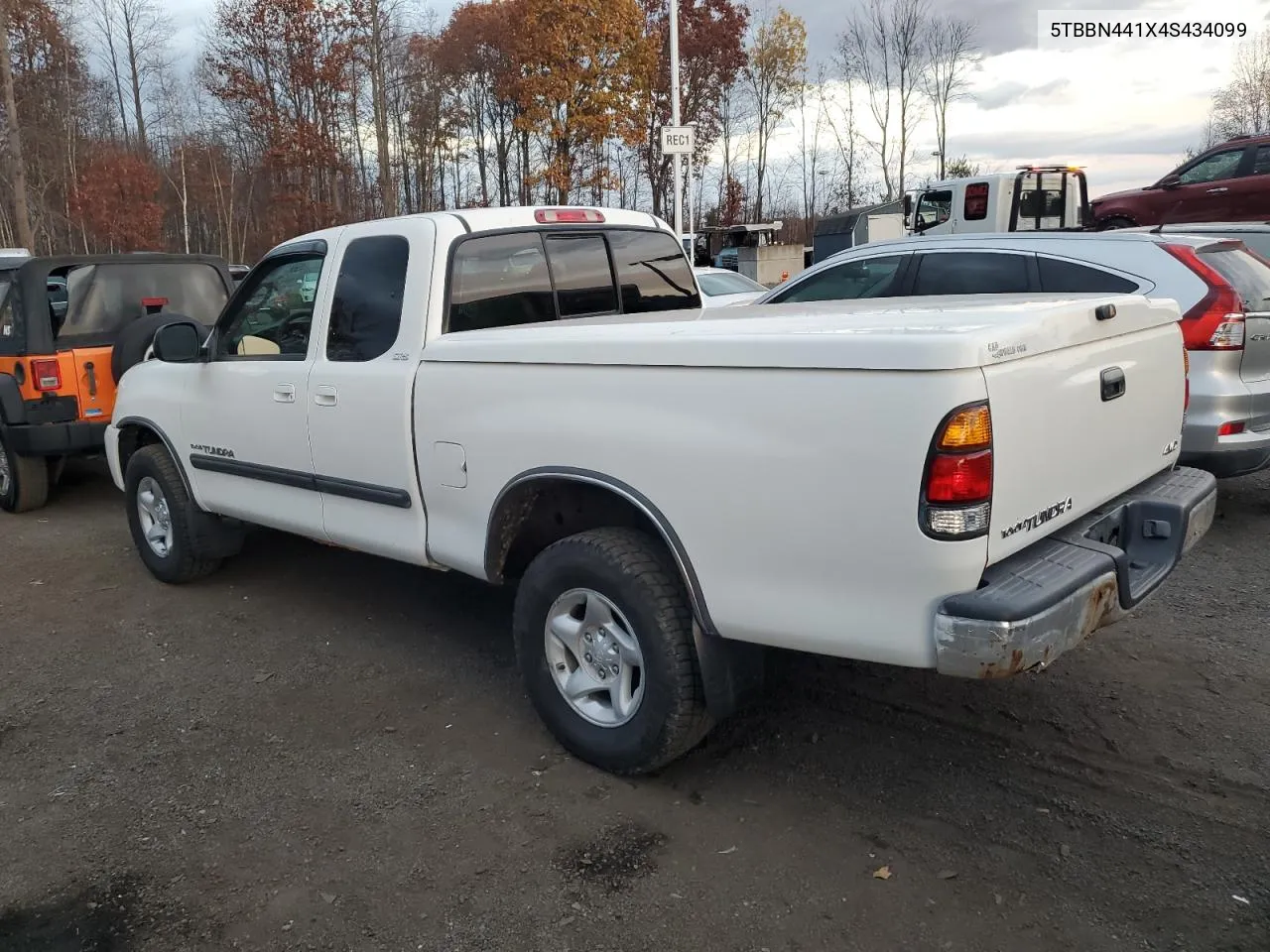 2004 Toyota Tundra Access Cab Sr5 VIN: 5TBBN441X4S434099 Lot: 79794724