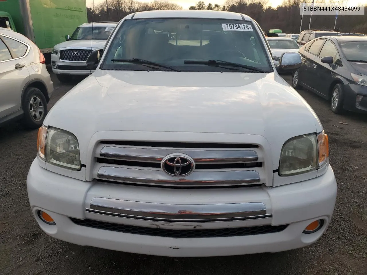 2004 Toyota Tundra Access Cab Sr5 VIN: 5TBBN441X4S434099 Lot: 79794724