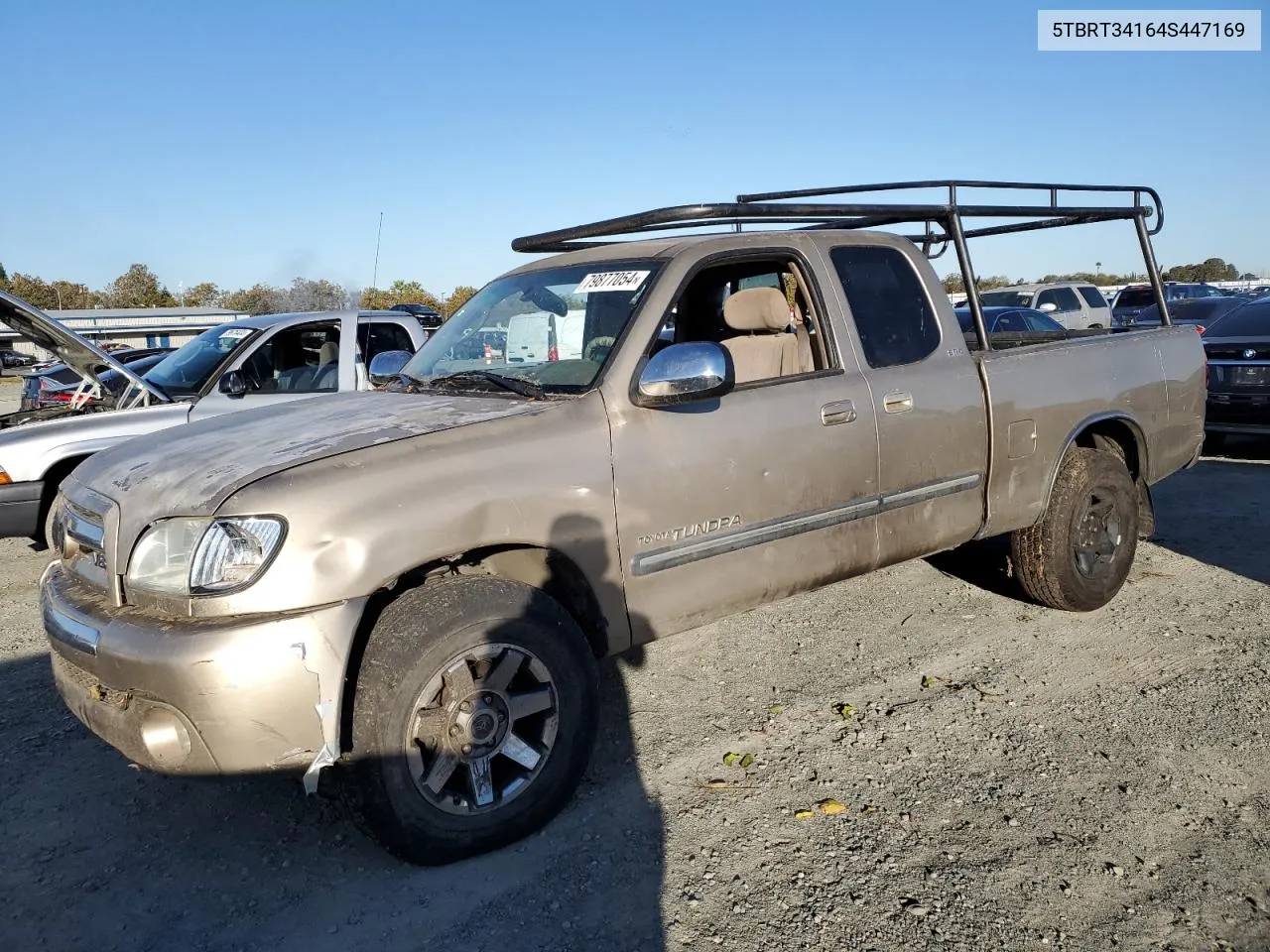 2004 Toyota Tundra Access Cab Sr5 VIN: 5TBRT34164S447169 Lot: 79877054