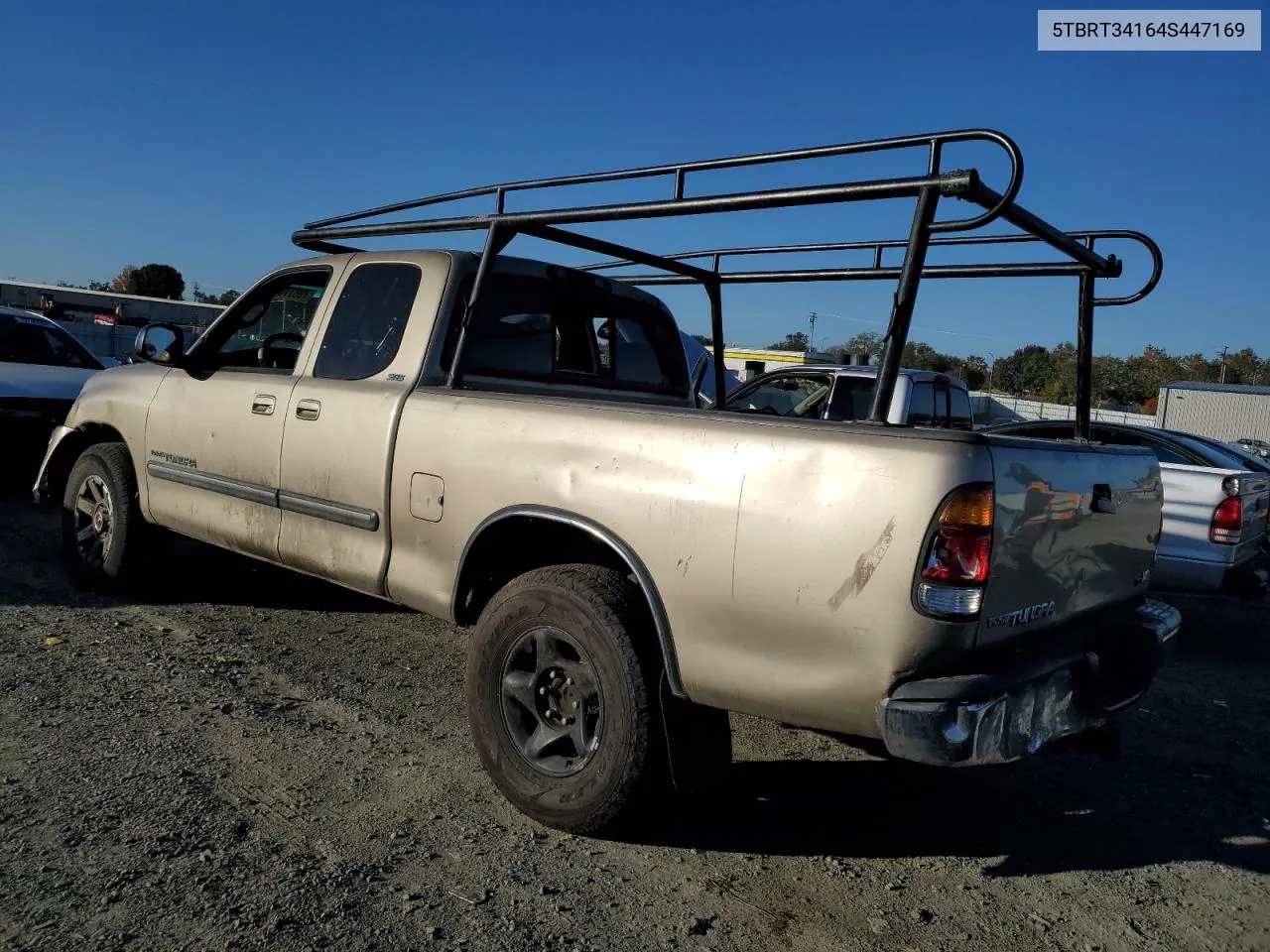 2004 Toyota Tundra Access Cab Sr5 VIN: 5TBRT34164S447169 Lot: 79877054