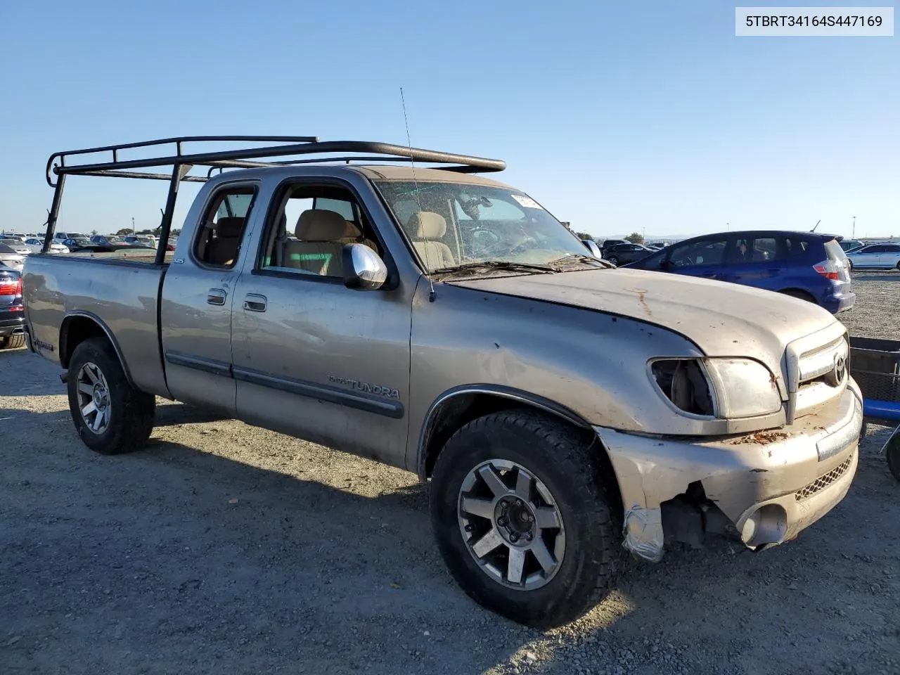 2004 Toyota Tundra Access Cab Sr5 VIN: 5TBRT34164S447169 Lot: 79877054