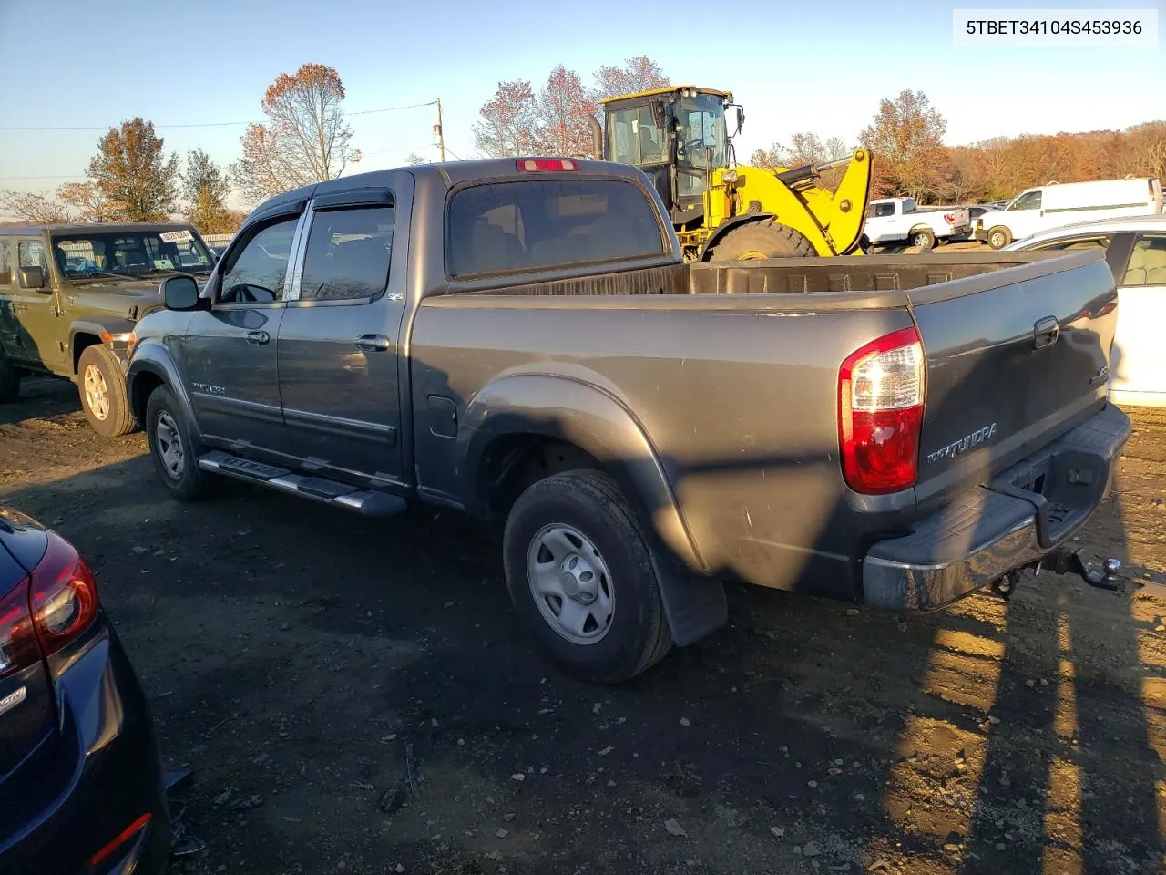 2004 Toyota Tundra Double Cab Sr5 VIN: 5TBET34104S453936 Lot: 80280304