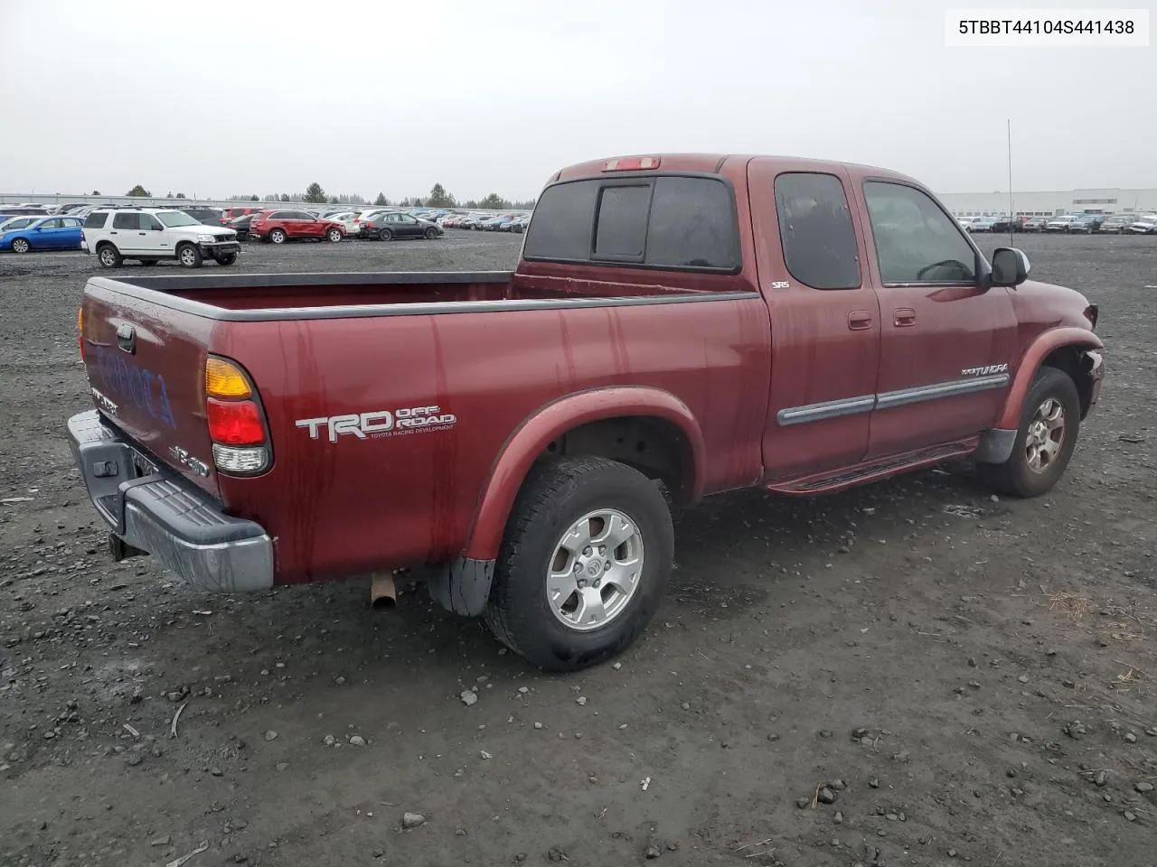 2004 Toyota Tundra Access Cab Sr5 VIN: 5TBBT44104S441438 Lot: 80282974