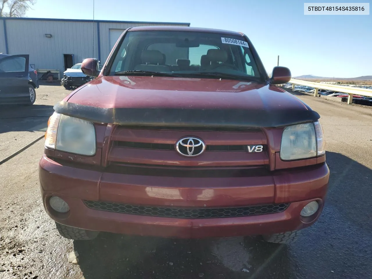 2004 Toyota Tundra Double Cab Limited VIN: 5TBDT48154S435816 Lot: 80508144