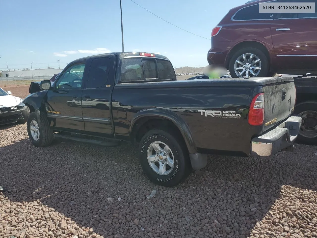 2005 Toyota Tundra Access Cab Sr5 VIN: 5TBRT34135S462620 Lot: 55023844