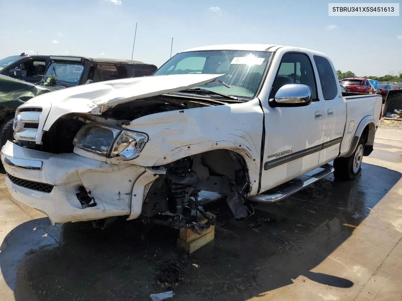 2005 Toyota Tundra Access Cab Sr5 VIN: 5TBRU341X5S451613 Lot: 55523454