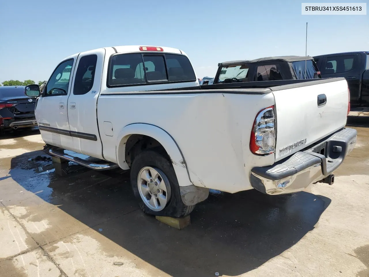 2005 Toyota Tundra Access Cab Sr5 VIN: 5TBRU341X5S451613 Lot: 55523454