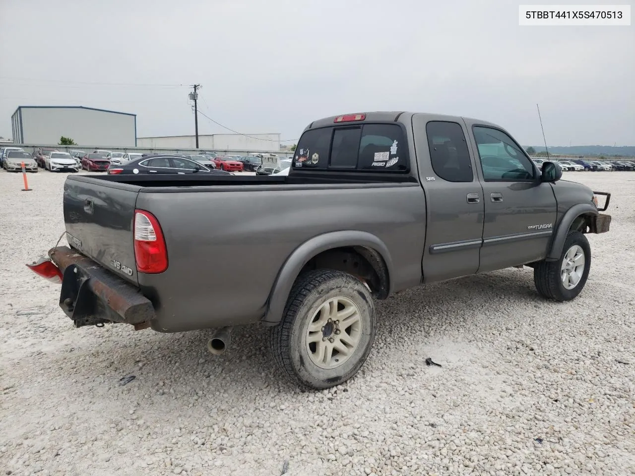 2005 Toyota Tundra Access Cab Sr5 VIN: 5TBBT441X5S470513 Lot: 57534914