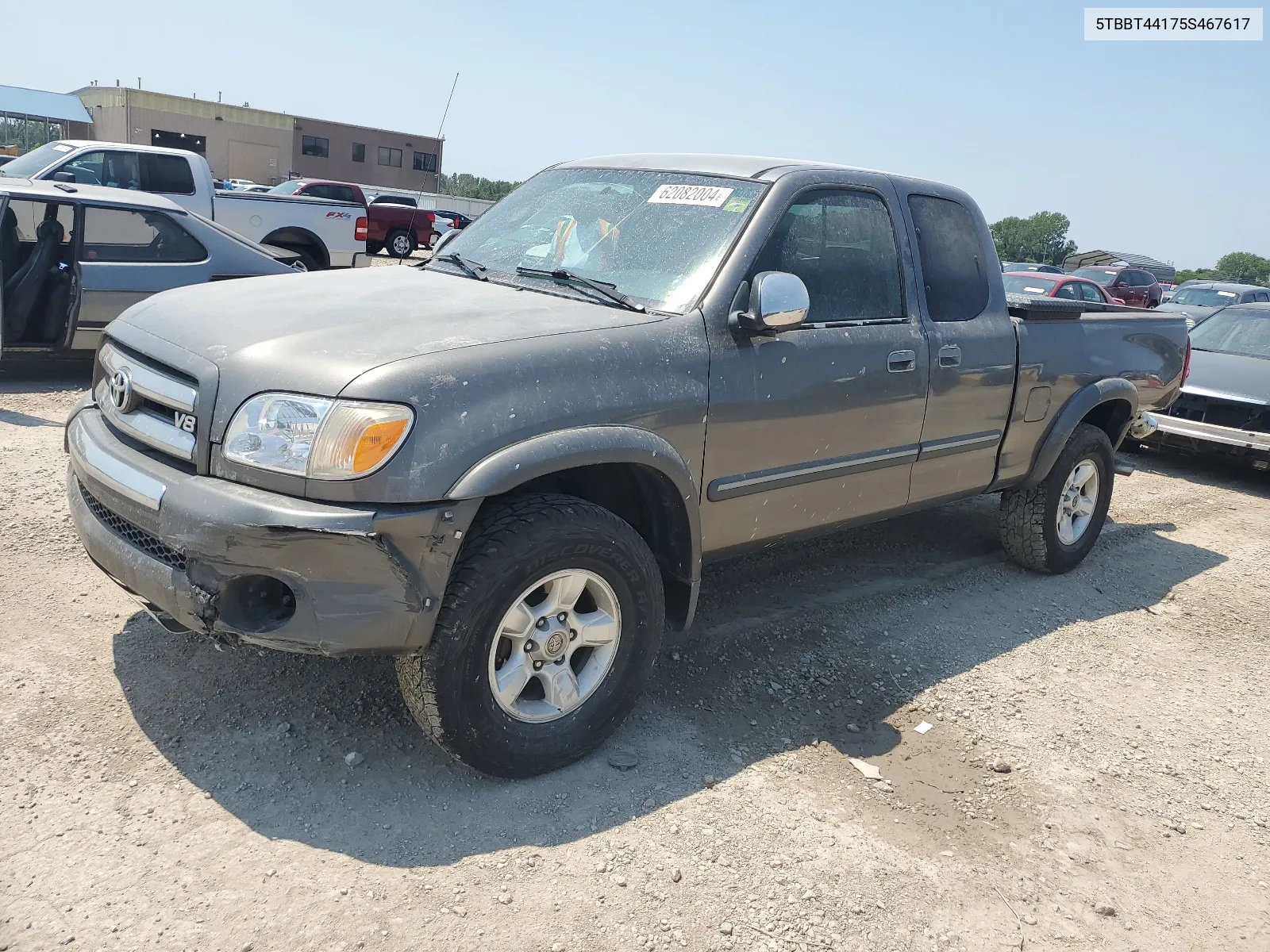 2005 Toyota Tundra Access Cab Sr5 VIN: 5TBBT44175S467617 Lot: 62082004