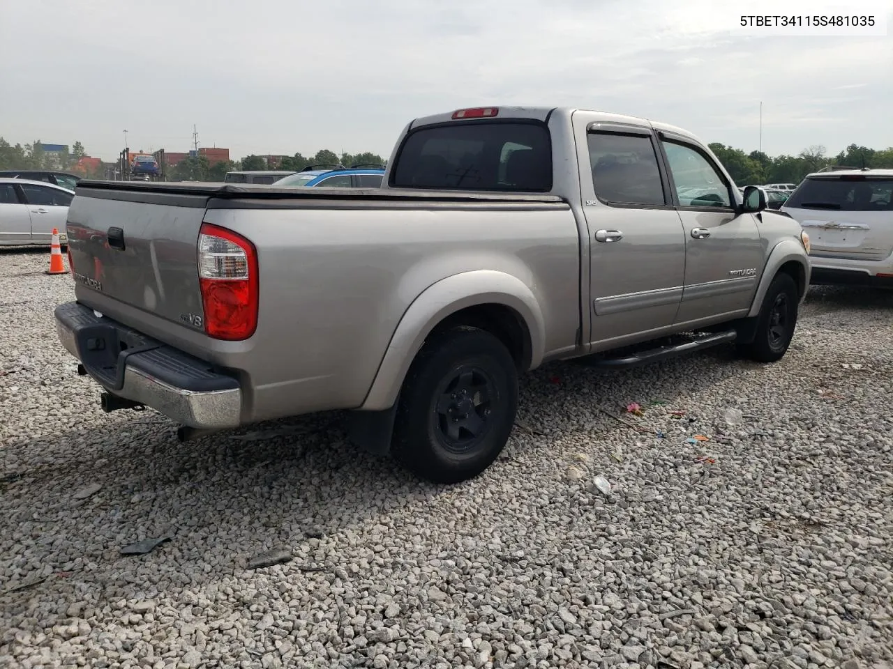 5TBET34115S481035 2005 Toyota Tundra Double Cab Sr5