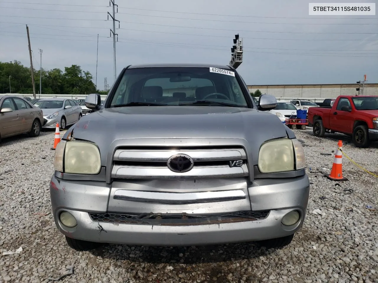 5TBET34115S481035 2005 Toyota Tundra Double Cab Sr5