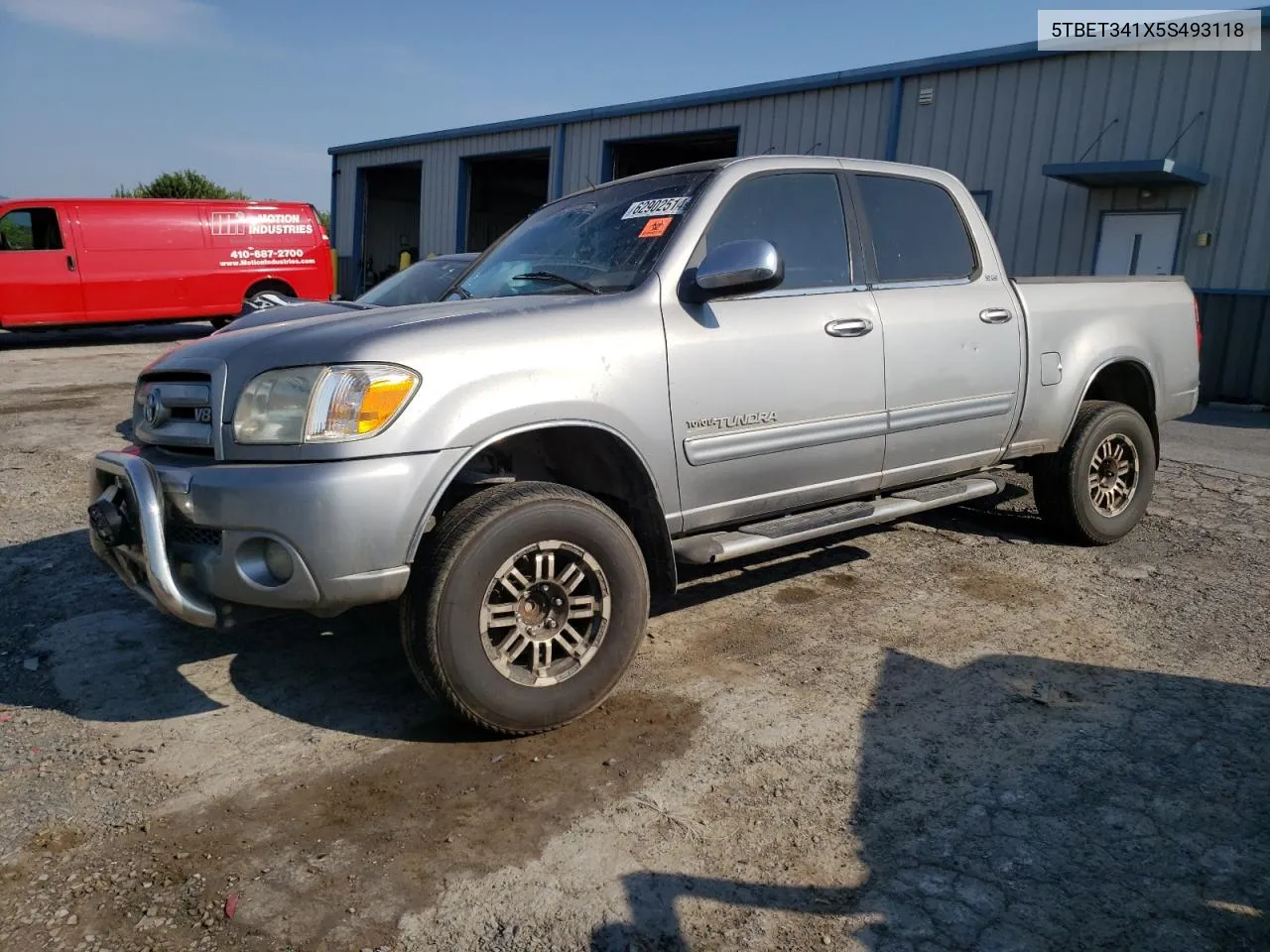 2005 Toyota Tundra Double Cab Sr5 VIN: 5TBET341X5S493118 Lot: 62902514