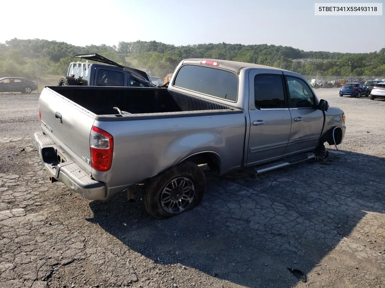 2005 Toyota Tundra Double Cab Sr5 VIN: 5TBET341X5S493118 Lot: 62902514